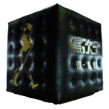 Cube publicitaire gonflable PVC 4 x 4 x 4 m